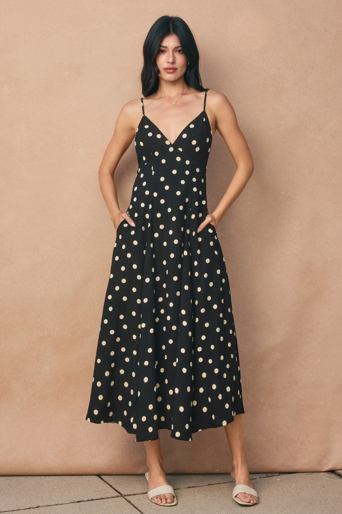 Paris Nights Midi Dress
