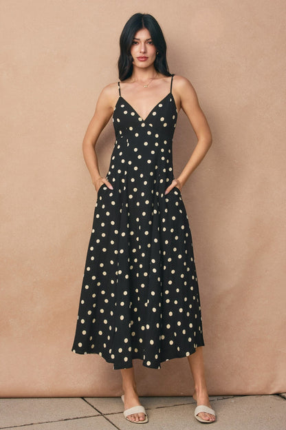 Paris Nights Midi Dress