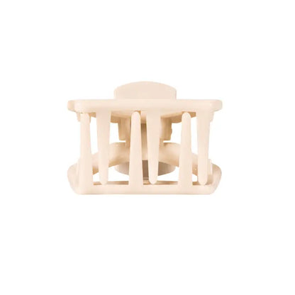 Petite Open Hair Clip (Almond Beige)