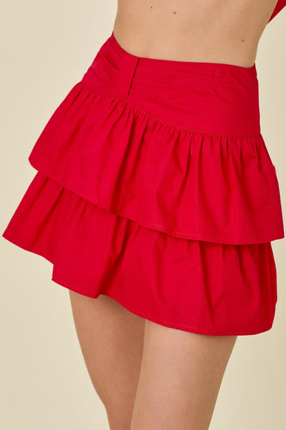 Fired Up Mini Skort
