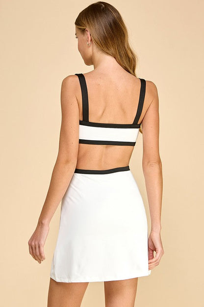 Perfect Match Romper Dress