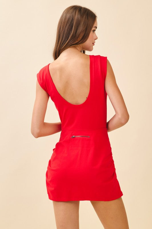 In Motion Romper Dress