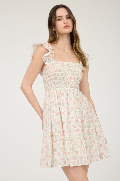 Paige Floral Mini Dress