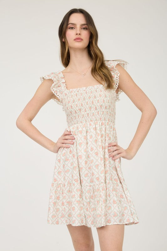 Paige Floral Mini Dress