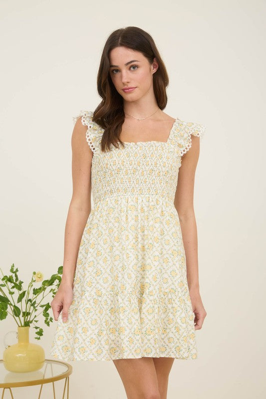 Paige Floral Mini Dress