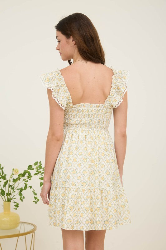 Paige Floral Mini Dress