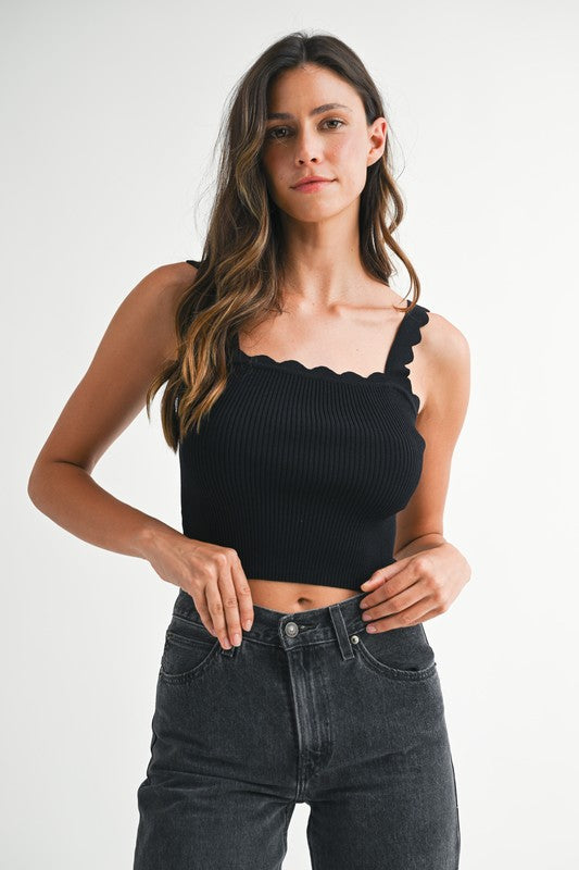 Karla Knit Crop Top