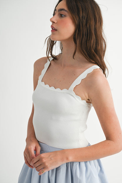 Karla Knit Crop Top