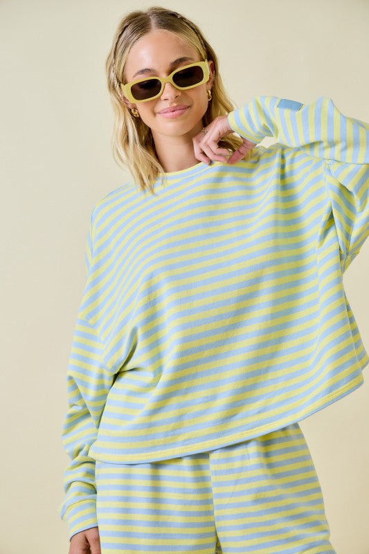 Good Vibes Striped Top