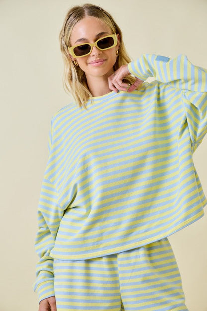 Good Vibes Striped Top