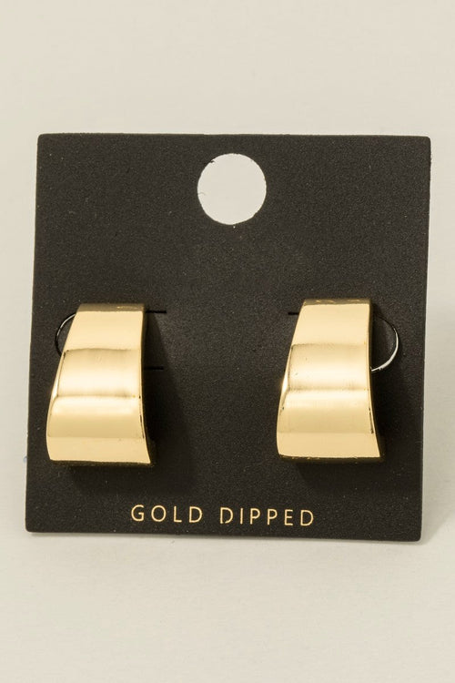 Metallic Moment Hoops