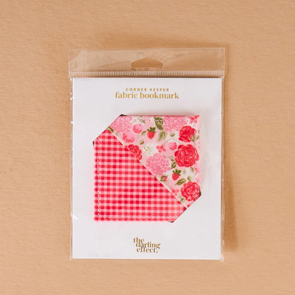 Rose Garden Fabric Bookmark