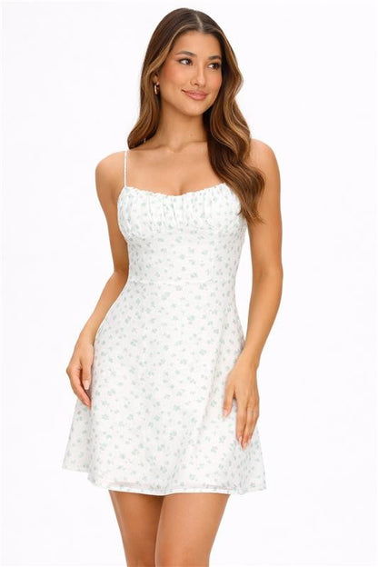 Iris Floral Mini Dress