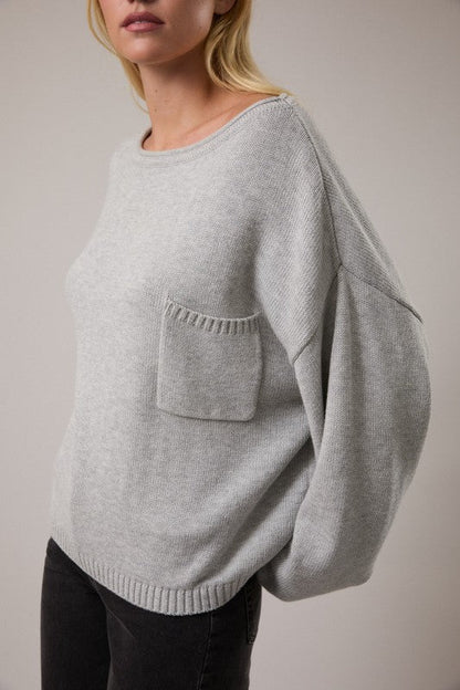Rainy Days Knit Sweater
