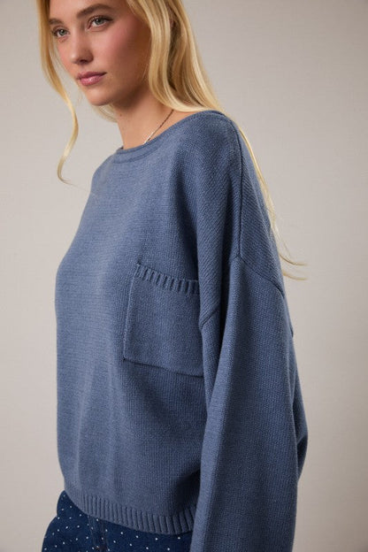 Rainy Days Knit Sweater