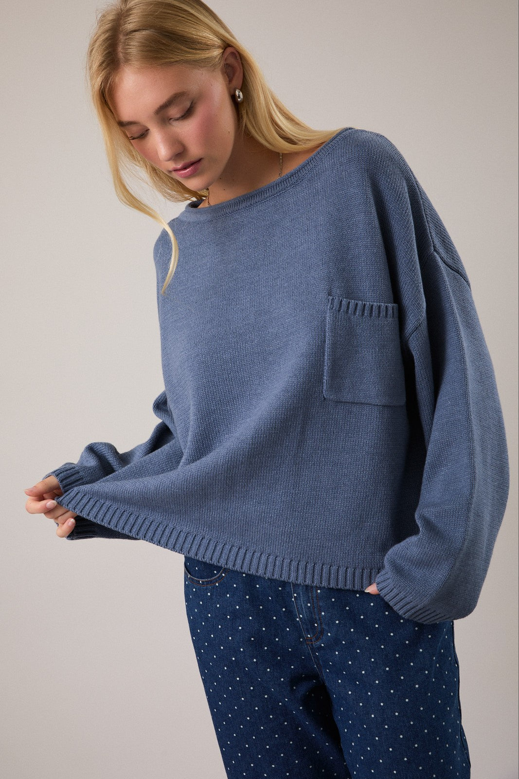 Rainy Days Knit Sweater