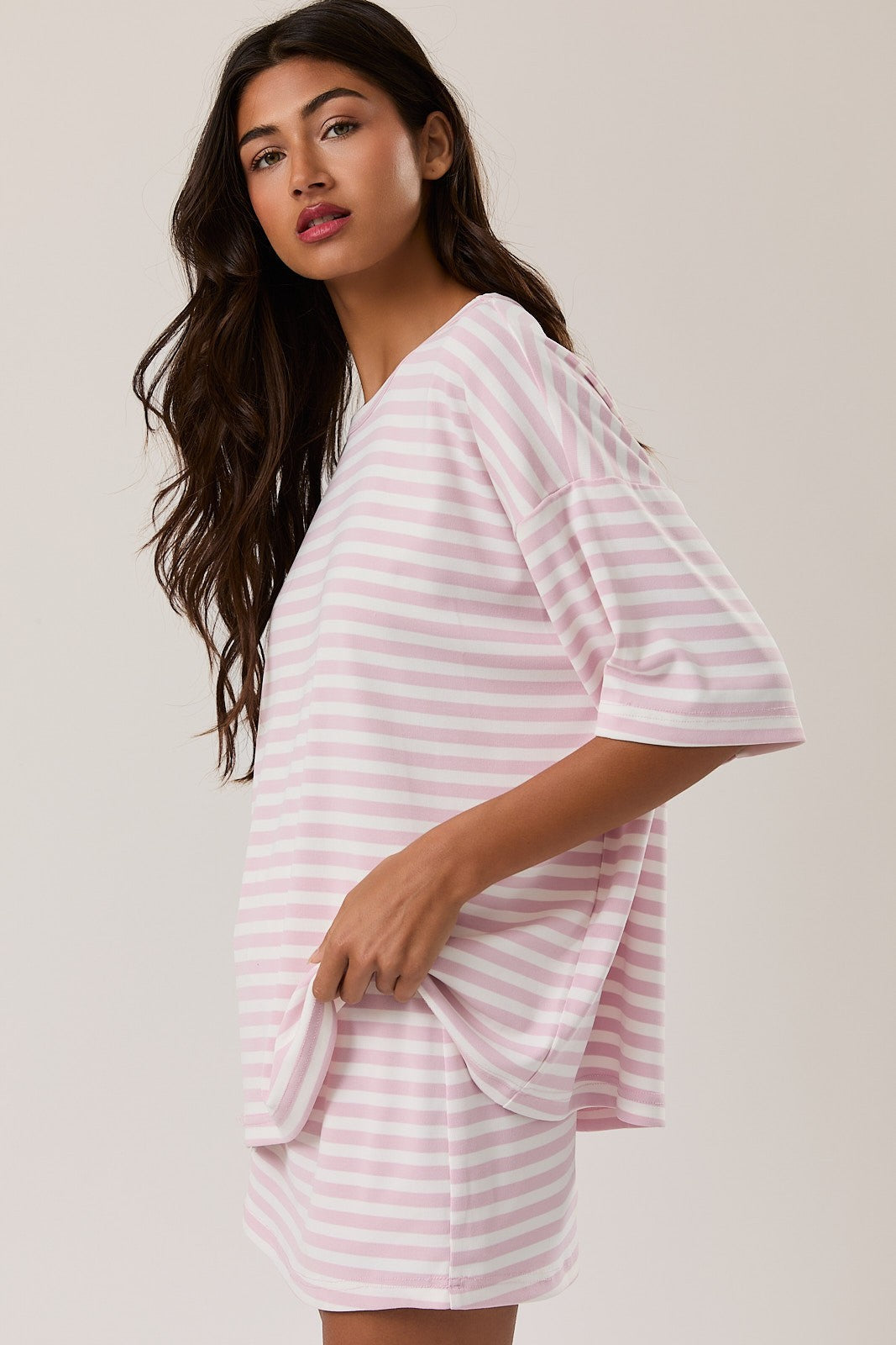 Polly Striped Knit Top
