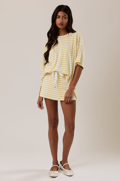 Polly Striped Knit Top