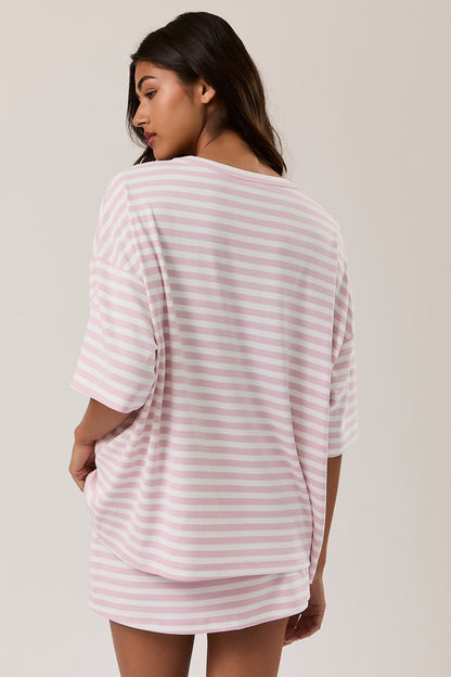 Polly Striped Knit Top