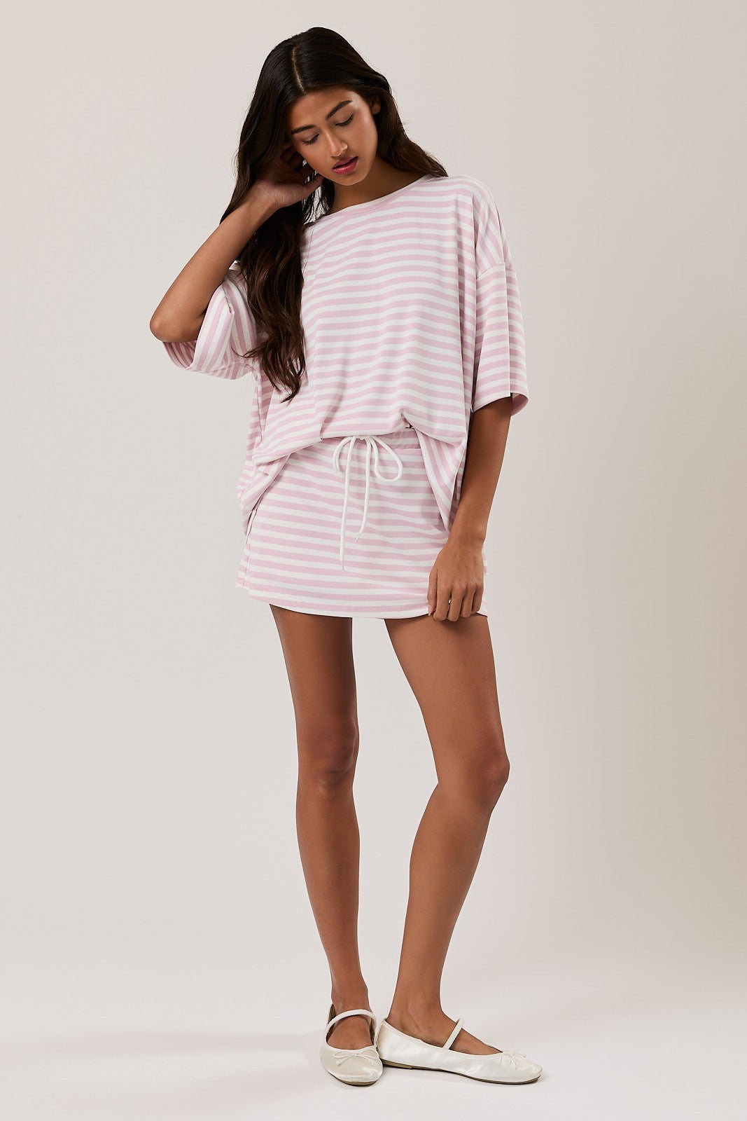 Polly Striped Knit Top