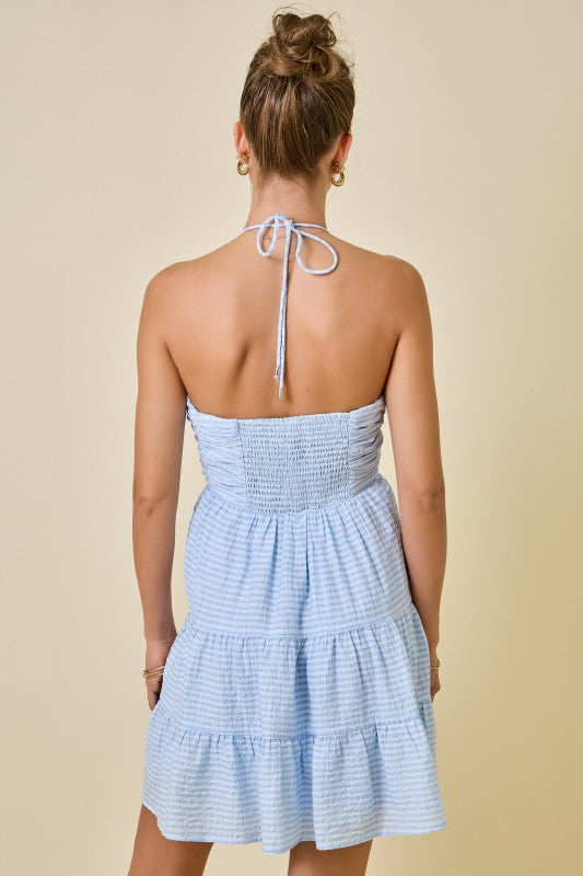 Georgia Gingham Mini Dress