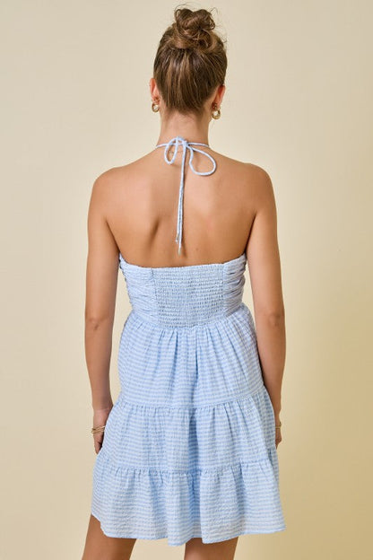 Georgia Gingham Mini Dress