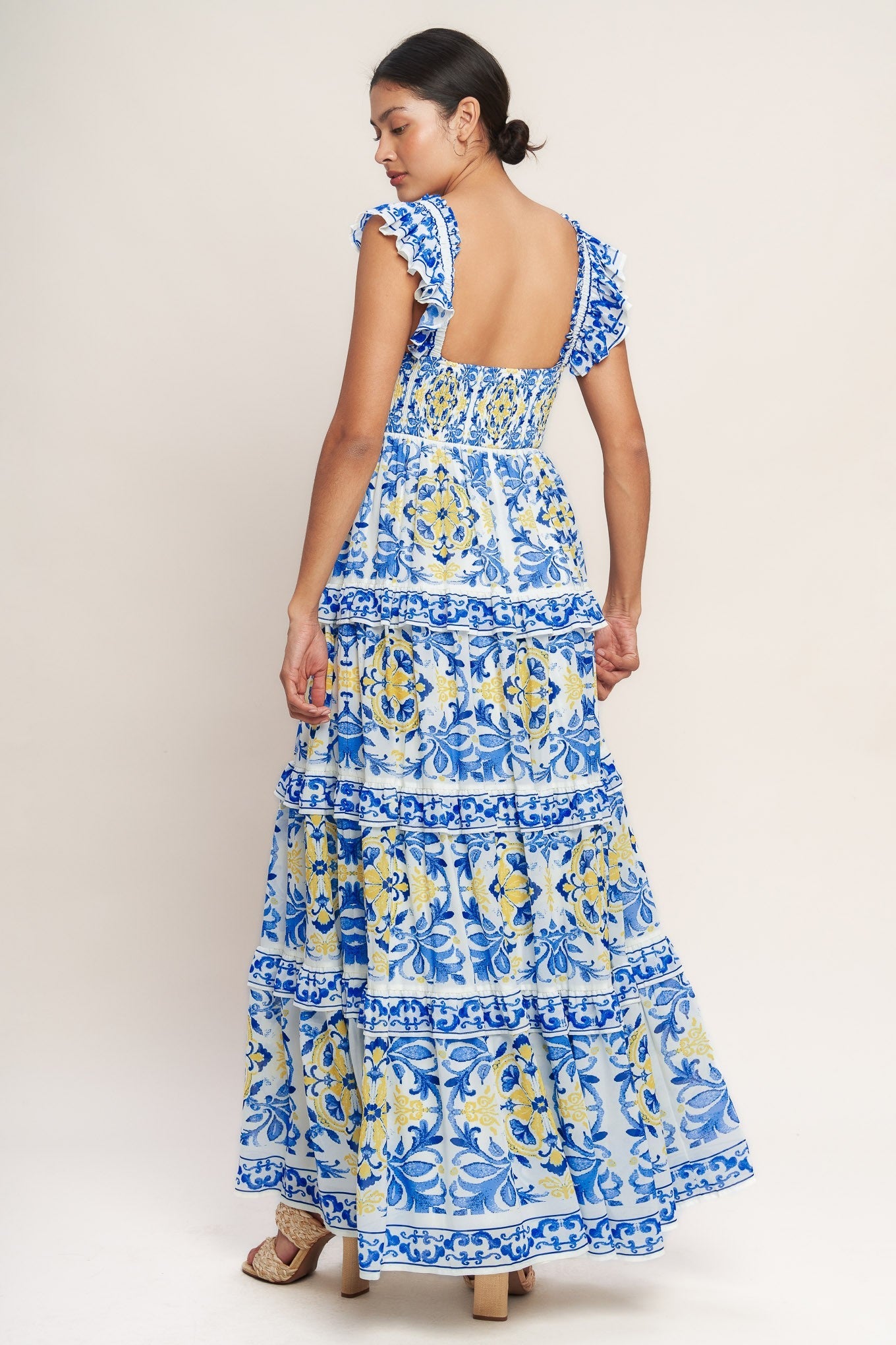 Limoncello Bloom Maxi Dress