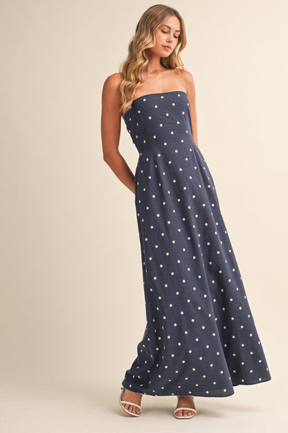 Midnight In Monaco Maxi Dress