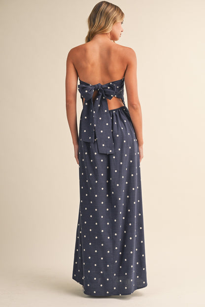 Midnight In Monaco Maxi Dress