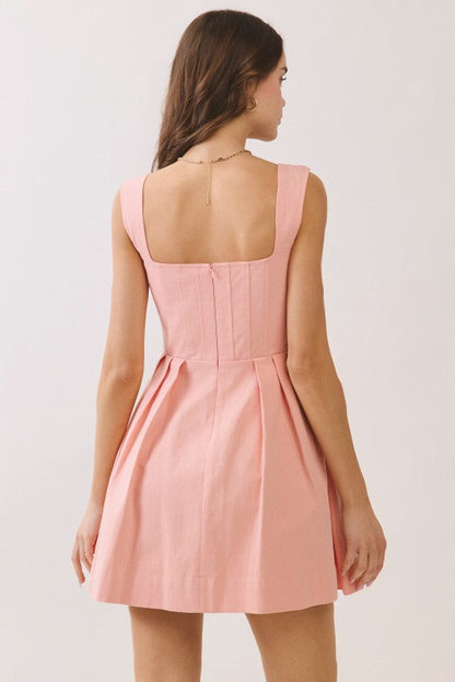 Peachy Keen Mini Dress