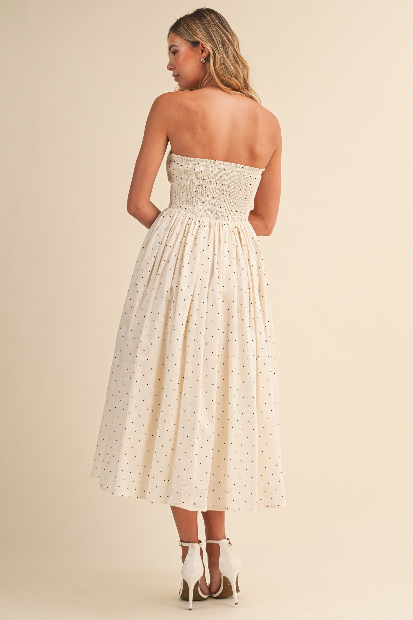 Picnic In Paris Midi Dress