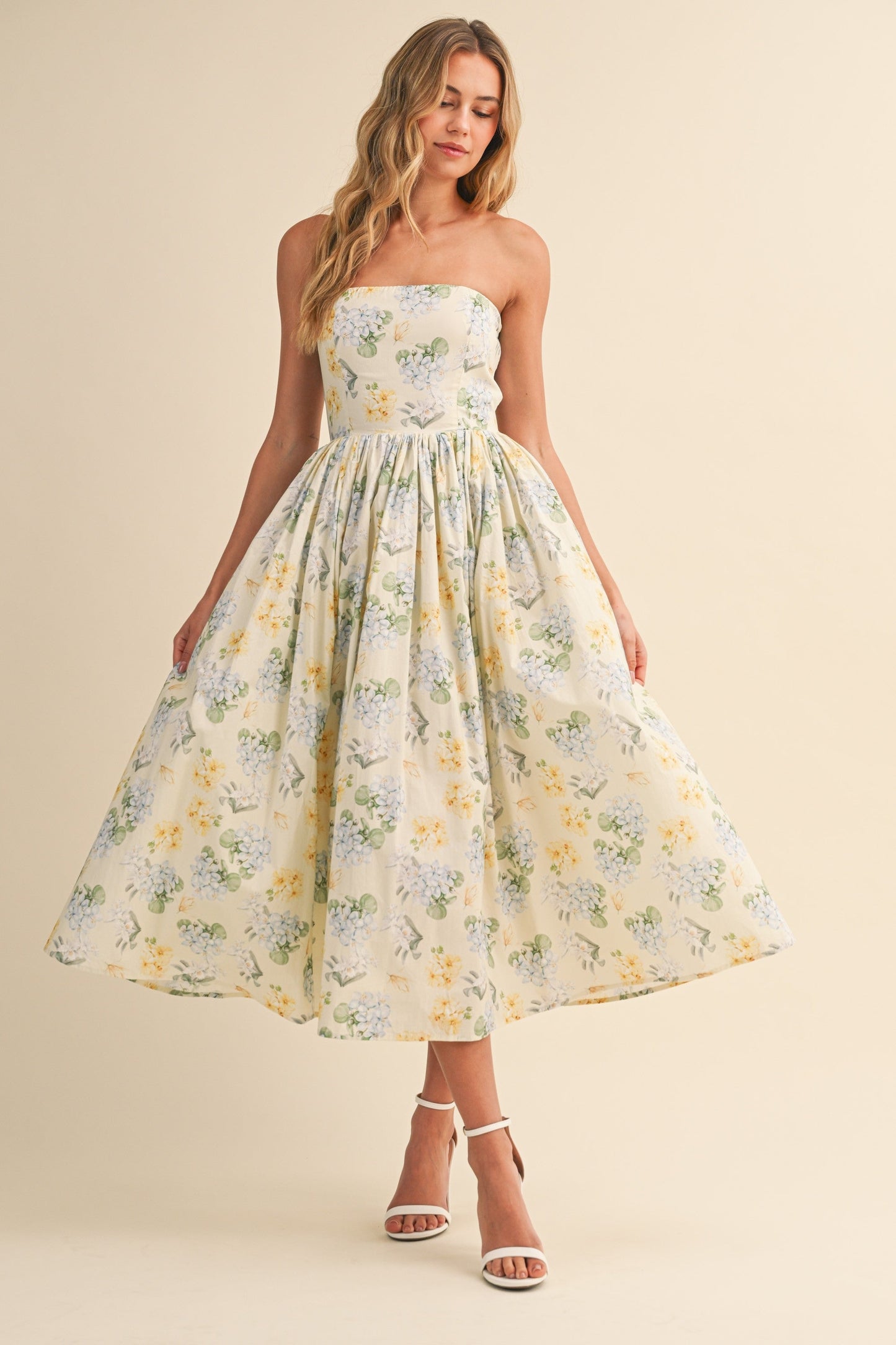 Garden Gala Midi Dress