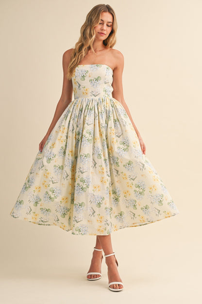 Garden Gala Midi Dress