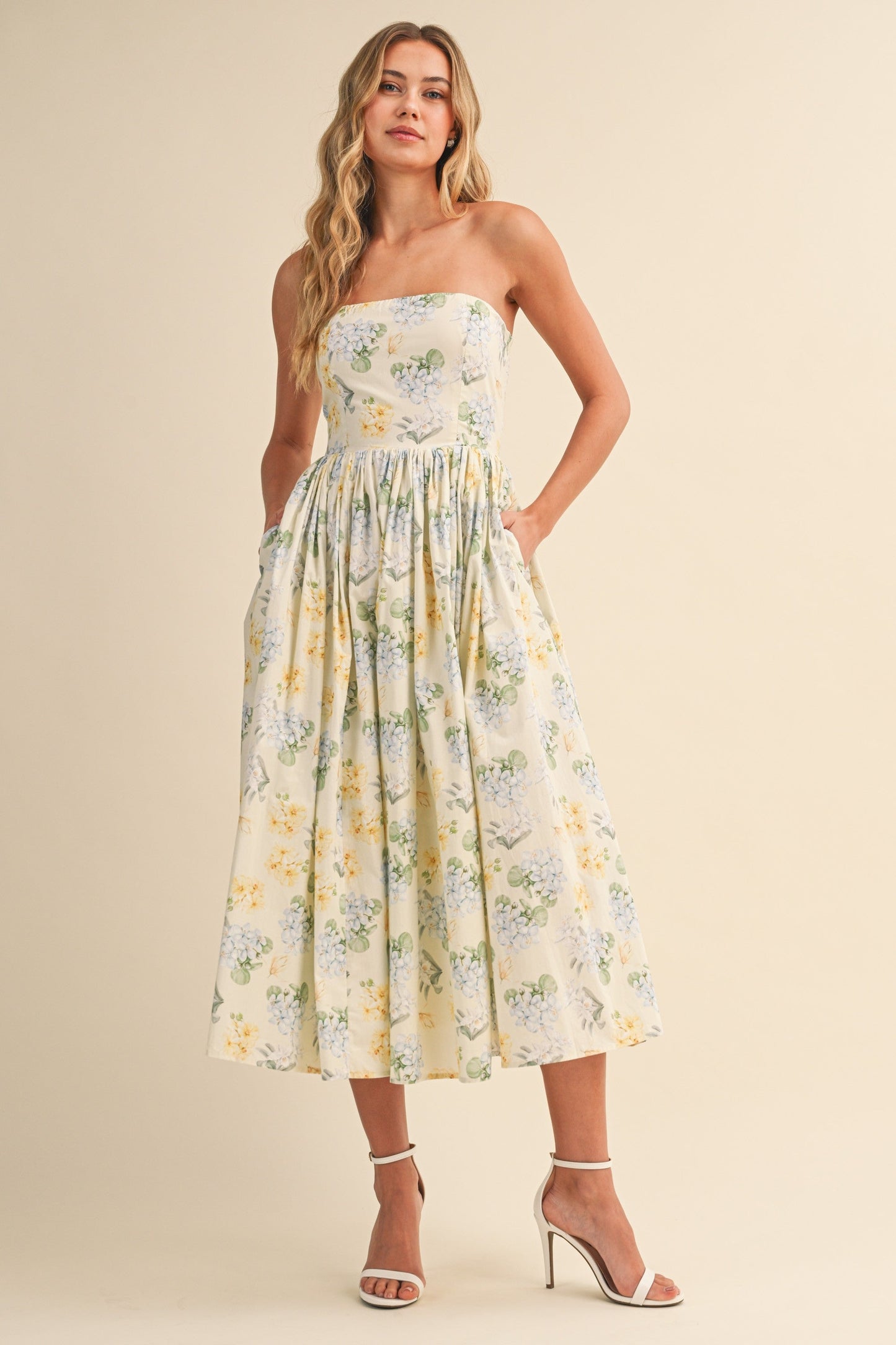 Garden Gala Midi Dress