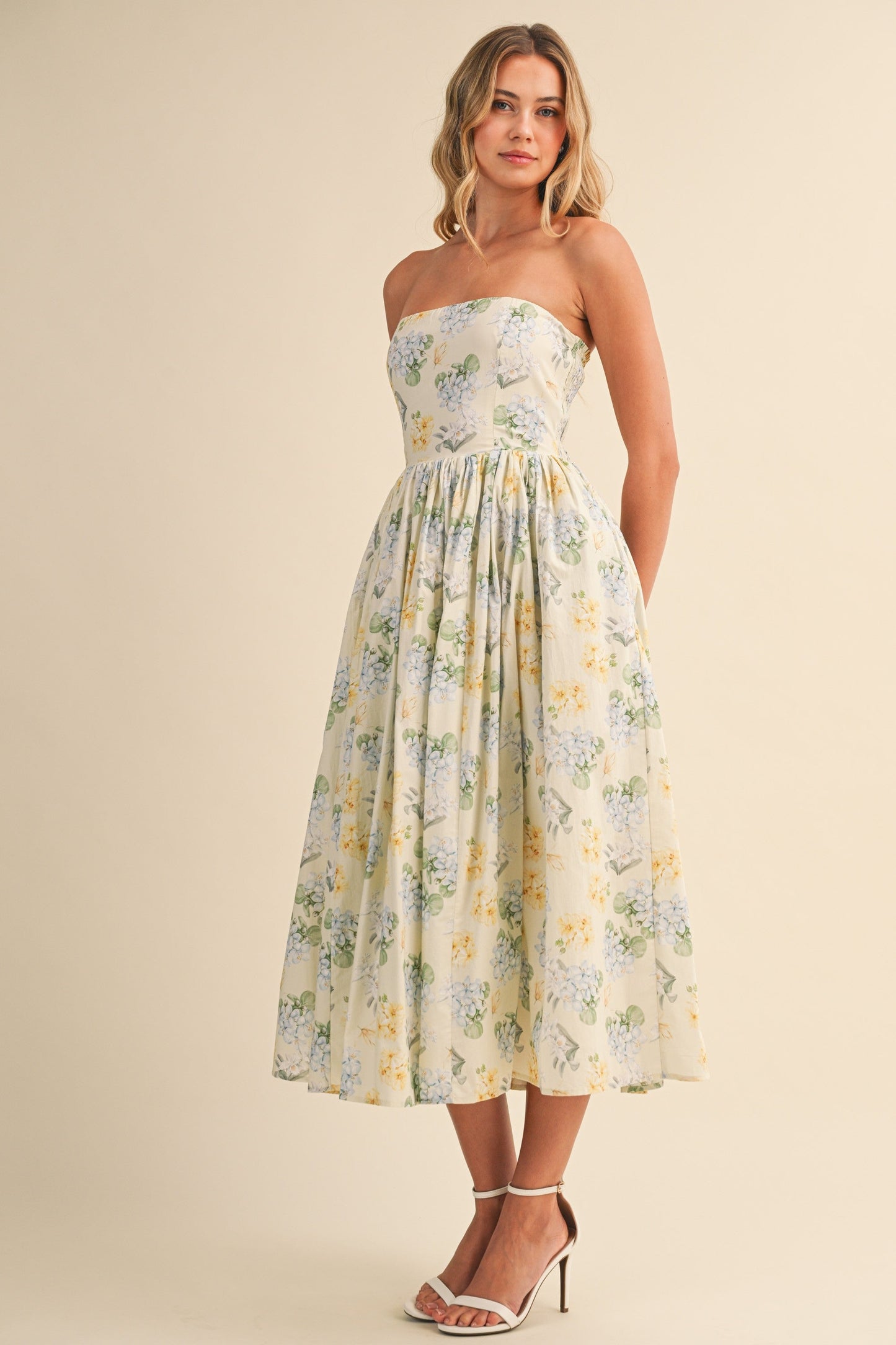 Garden Gala Midi Dress