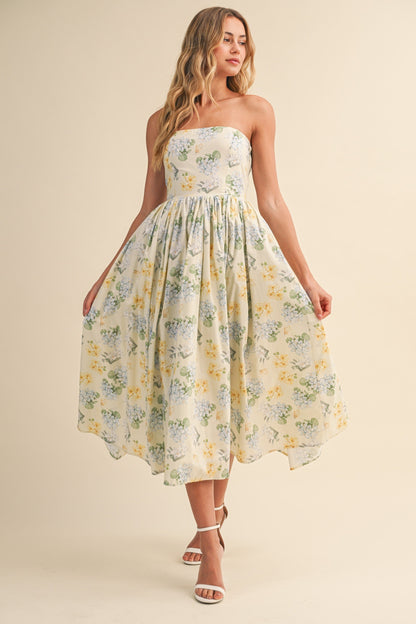 Garden Gala Midi Dress