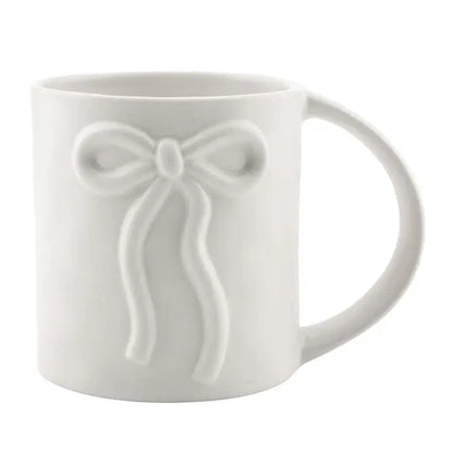 Ivory Bow Mug