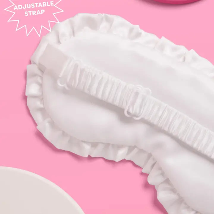 Ruffled Bride Sleep Mask