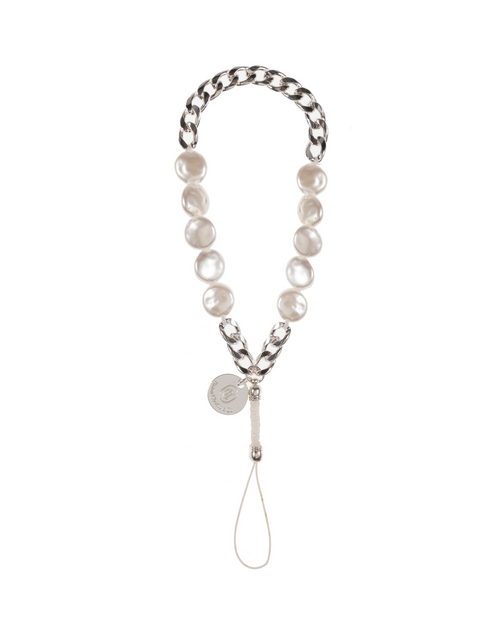 Crown Jewels Silver Phone Charm