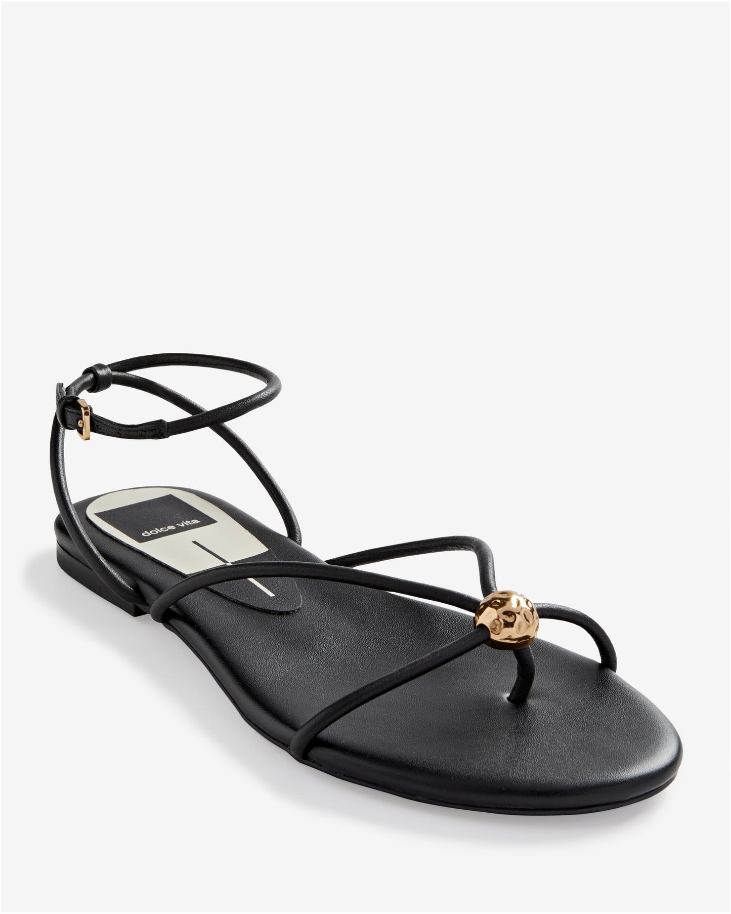 Dolce Vita Strappy Gladiator Sandal Black
