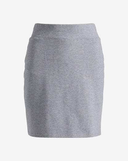 Chic Coordinate Skort Heather Gray/White