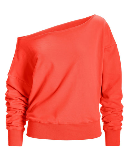 Cotton Comfort Raw Edge Slouchy Sweatshirt Dubarry