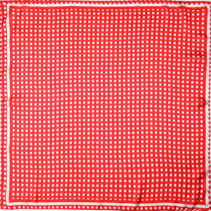 Red Gingham Scarf