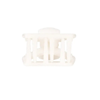Petite Open Hair Clip (Coconut White)