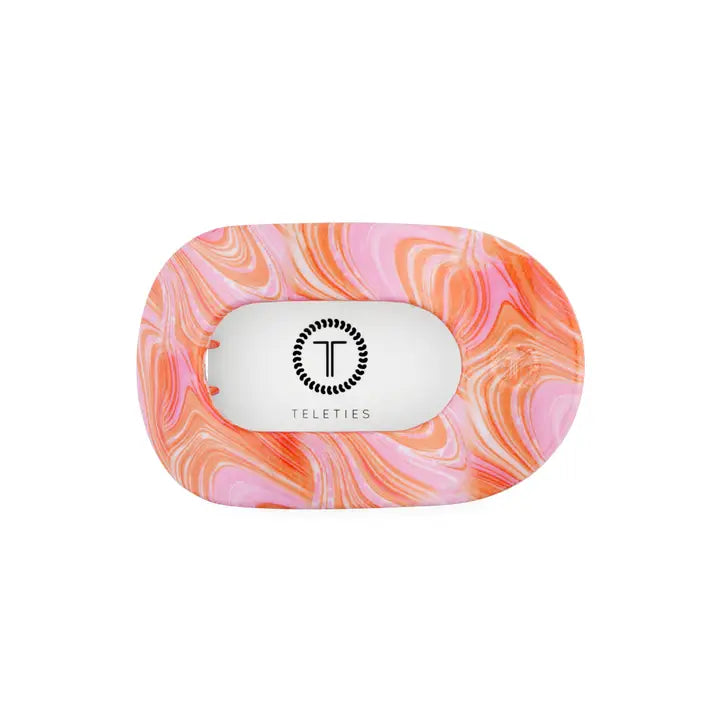 Medium Flat Round Hair Clip (Just Keep Swimming)