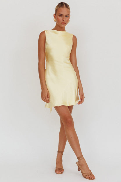 Lemon Drop Mini Dress