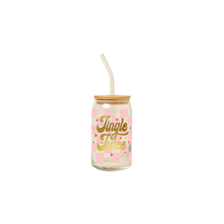 Jingle Juice Glass