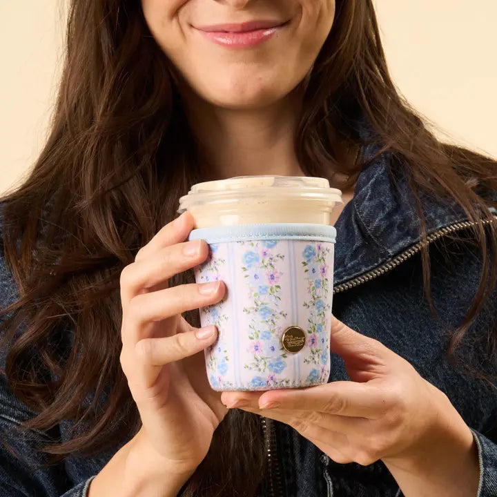 Regular Petal Parade Blue Drink Sleeve