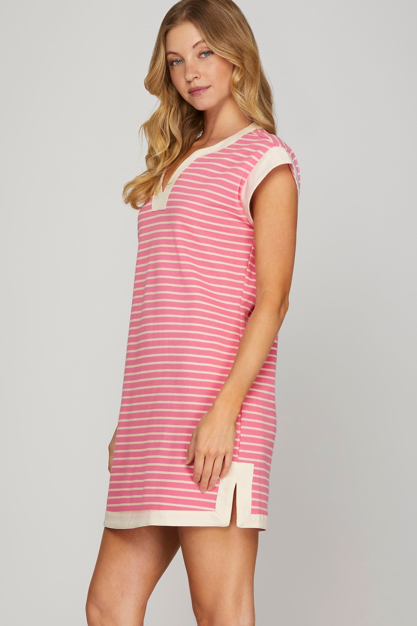 Ruth Striped Mini Dress