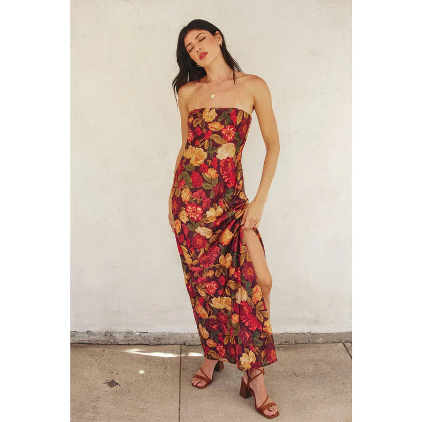 Sangria Bloom Maxi Dress